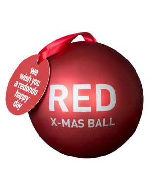 Red X-MAS ball: surtido navidad